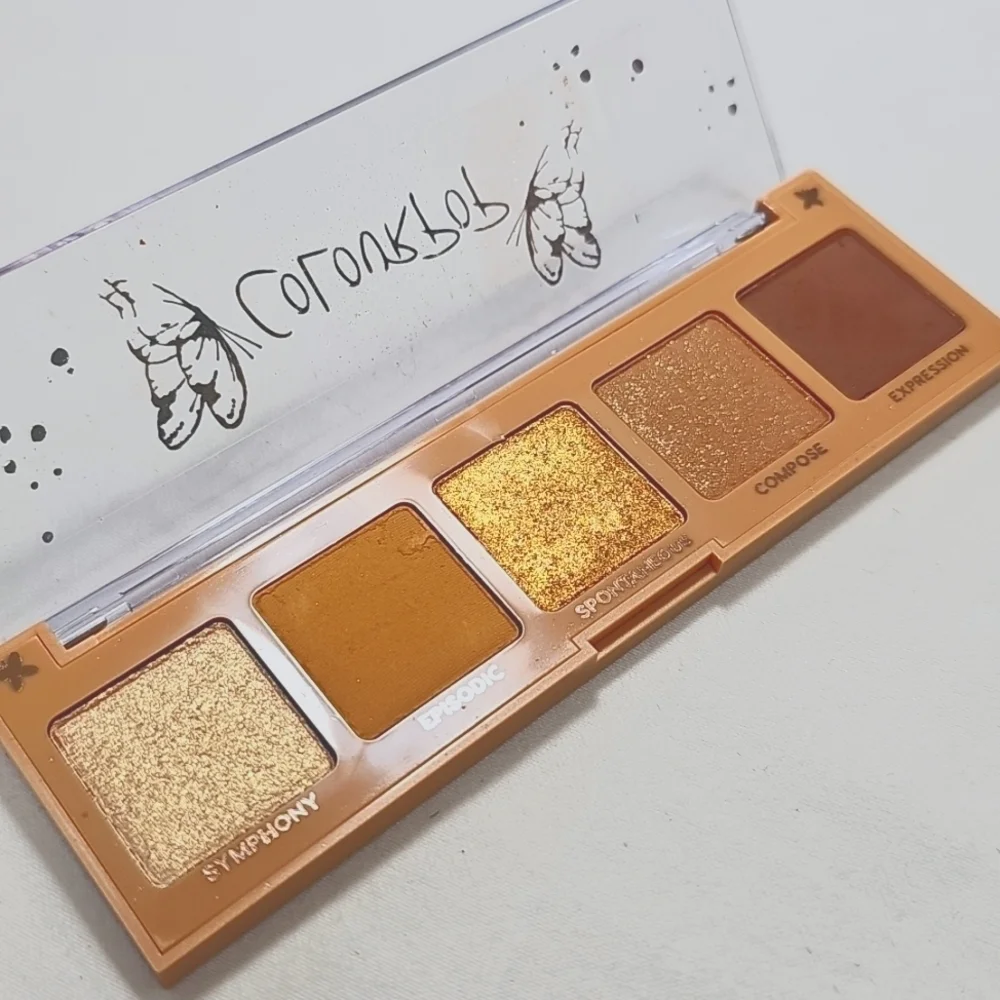 ColourPop Rhapsody Pressed Powder Palette - Cream and Gold